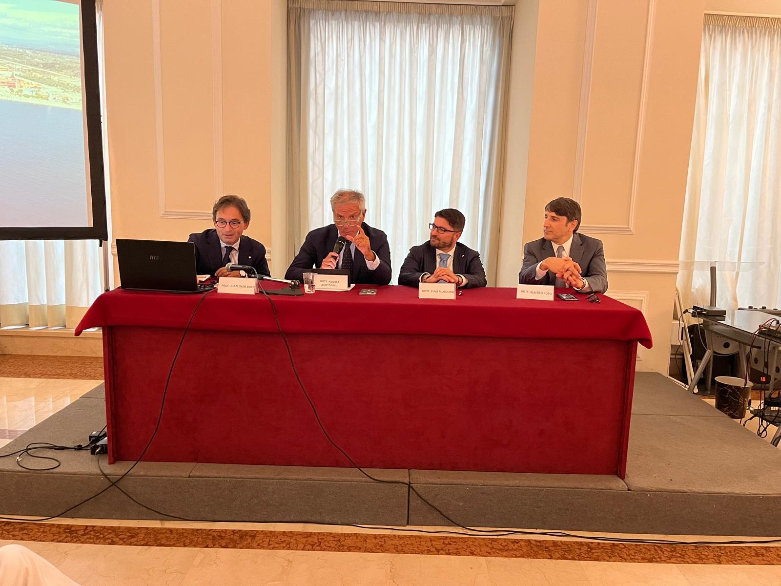 Partecipazione del presidente dell'AdSP dei mari Tirreno meridionale e Ionio Andrea Agostinelli alla sesta edizione della Naples Shipping Week